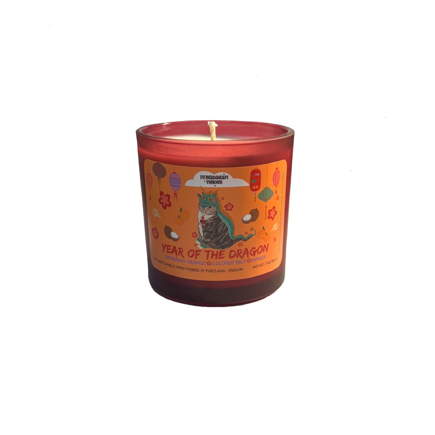 Year of the Dragon Candle