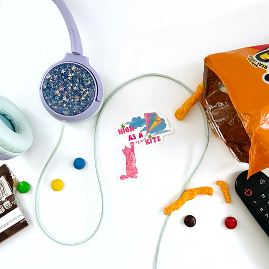 *NEW* High as a Kite Sticker (2nd Version)