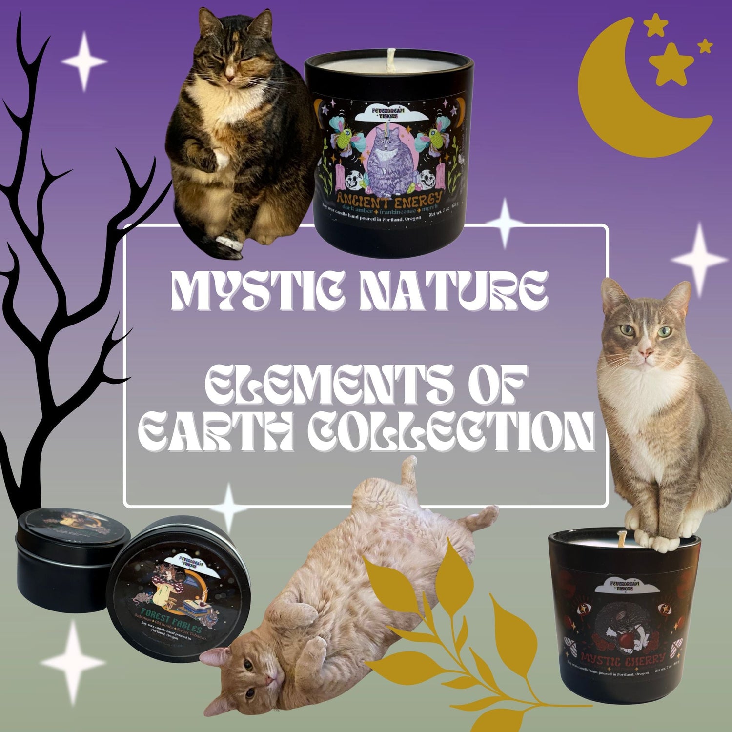 Mystic Nature Candle Collection