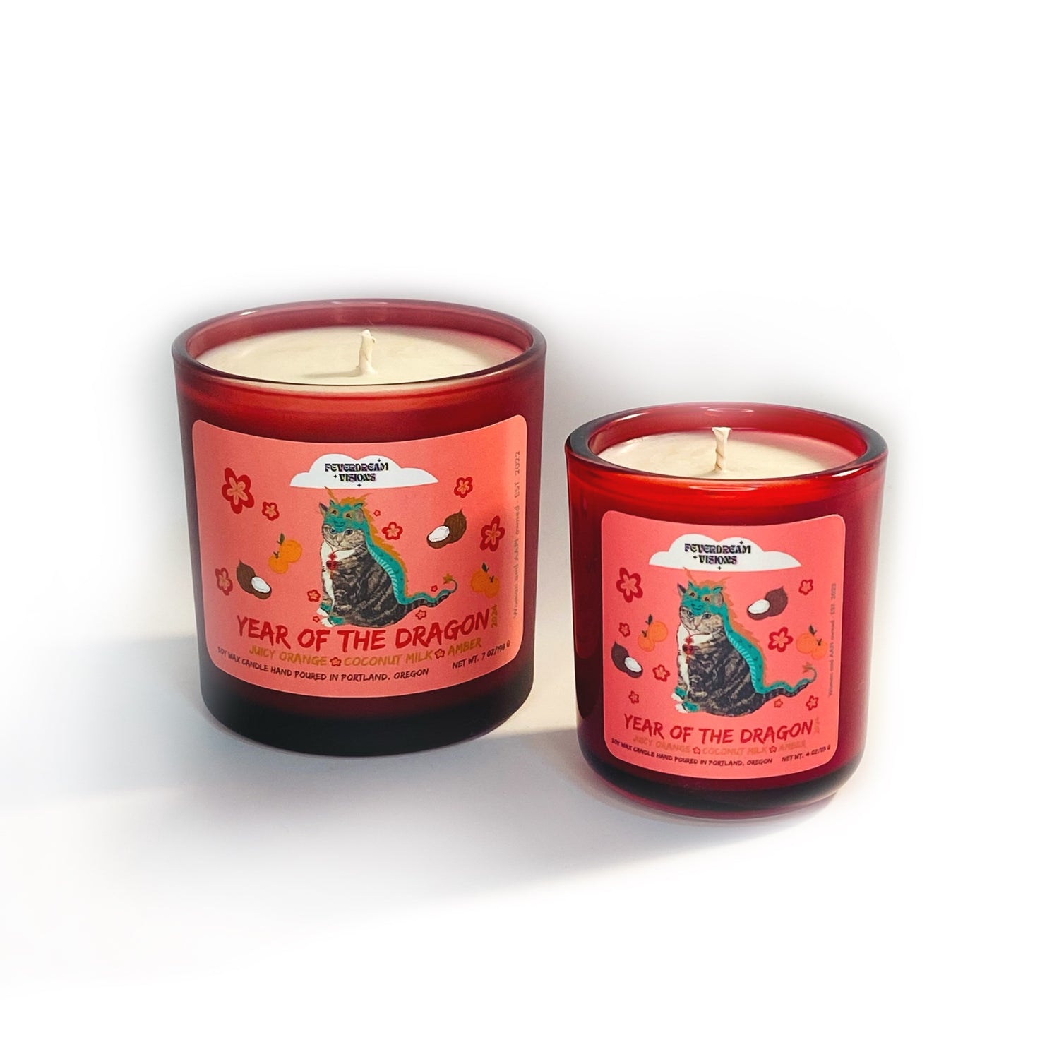 Lunar New Year: Year of the Dragon 2024 Candles