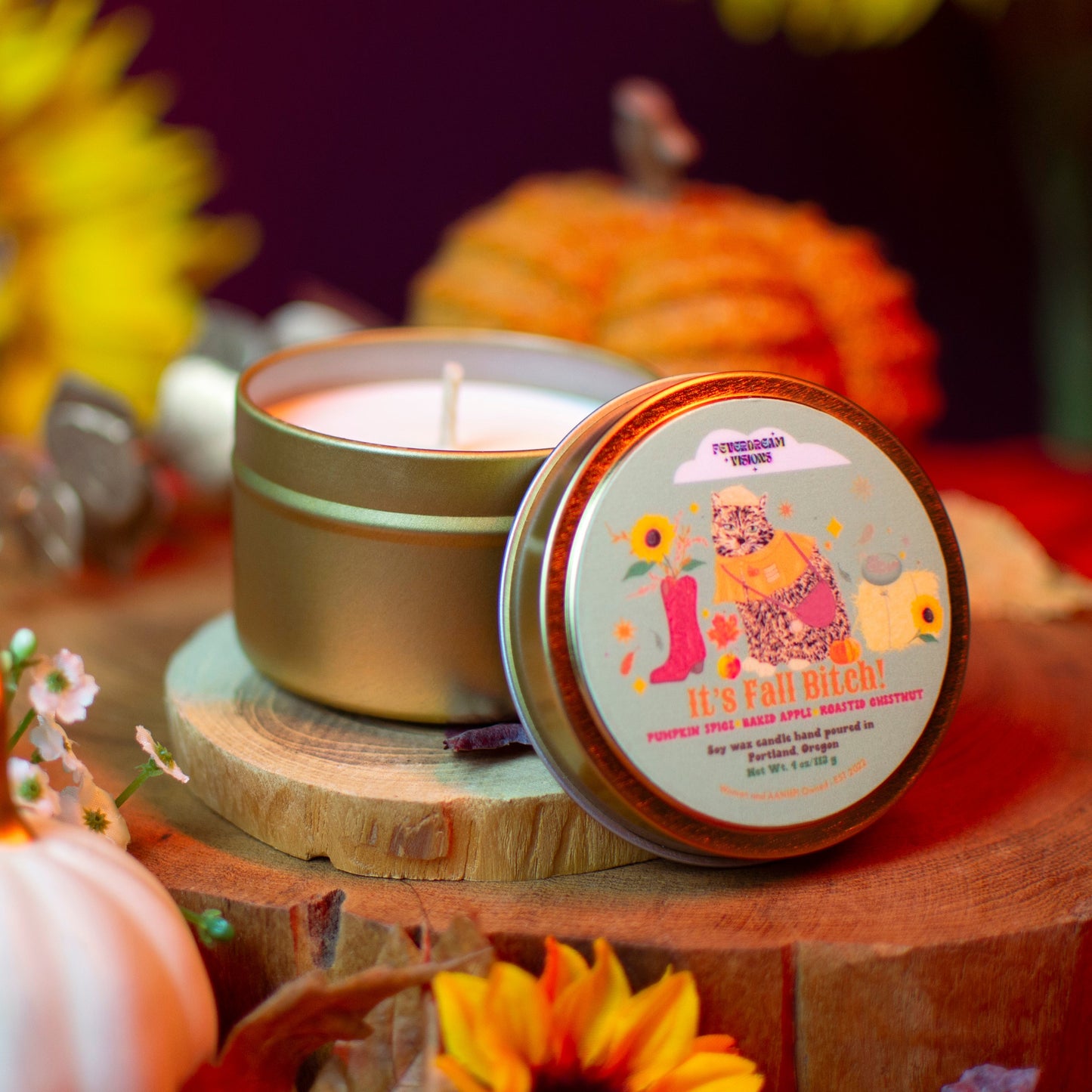 It’s Fall Bitch! Candle