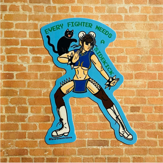 *NEW* Chun Li and Cat Sticker