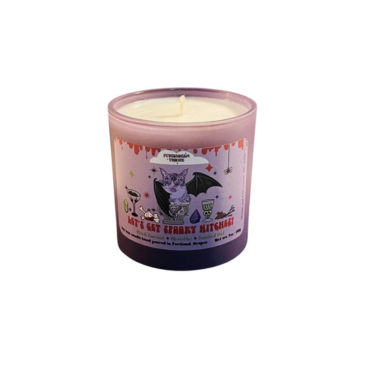 Let’s Get Spooky Witches! Candle