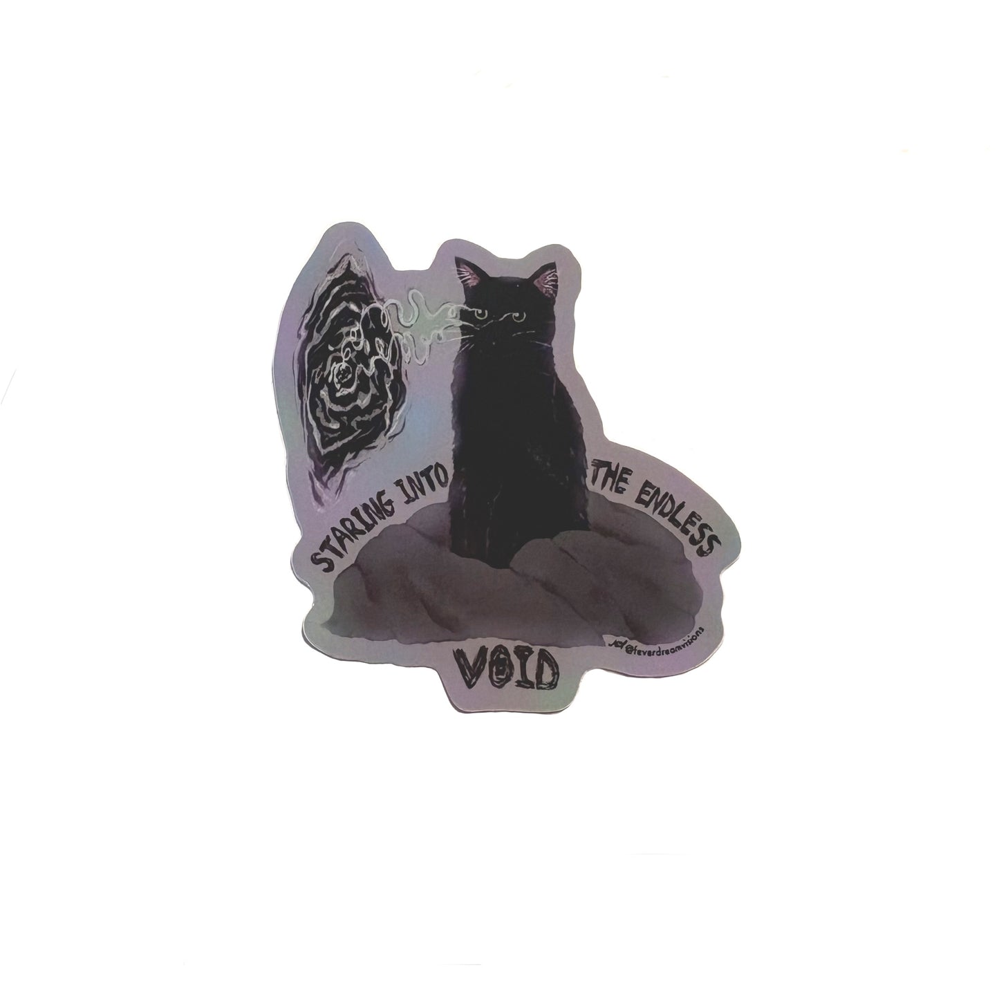 *NEW* Lil’ Void Staring into the Void Sticker